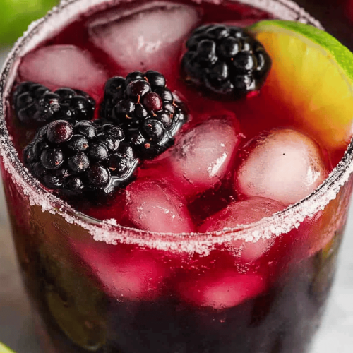 Blackberry Lime Margaritas