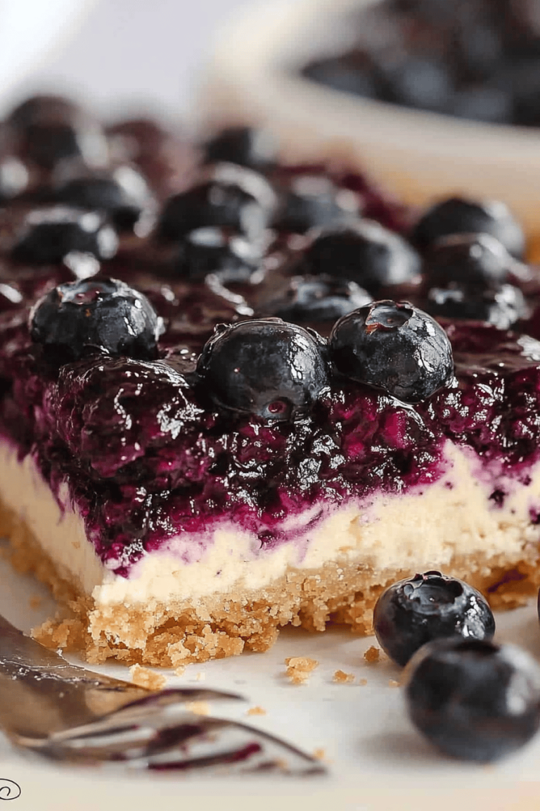 Blueberry Dessert Bars