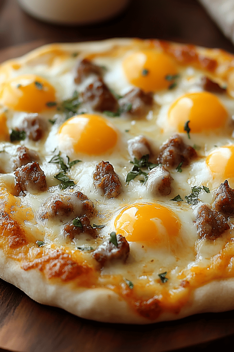 Breakfast Pizza Recipe
