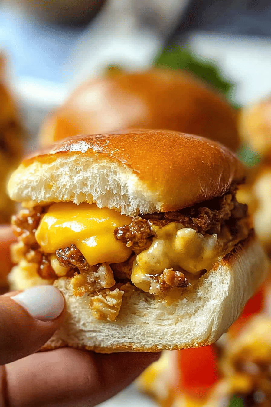 Breakfast Sliders Recipe slice on plate showing perfect texture and swirl pattern