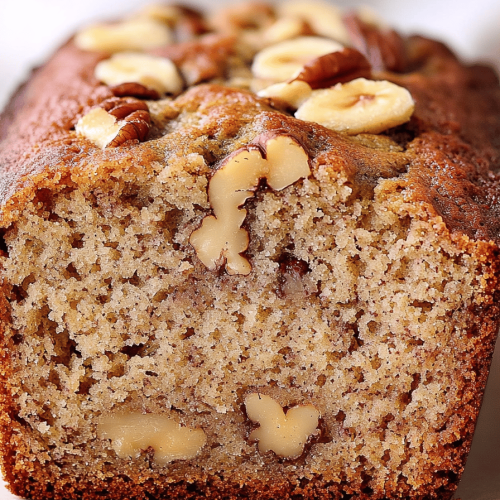 Butter Pecan Banana Bread