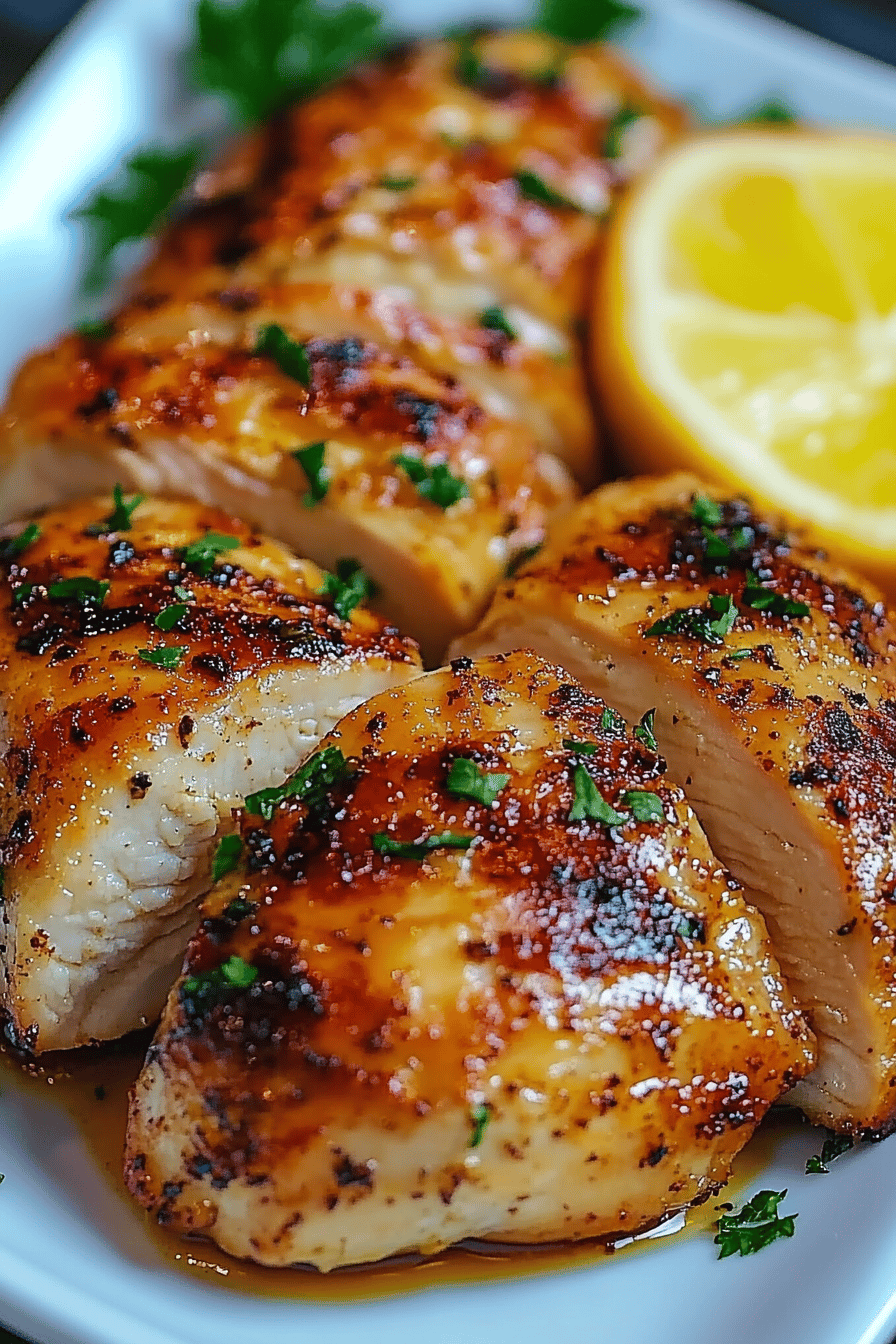 Cajun Chicken Recipe ingredients organized and measured on kitchen counter