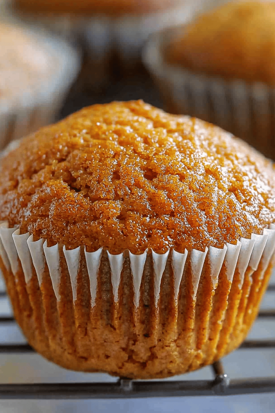 Carrot Muffins Recipe final dish beautifully presented and ready to serve