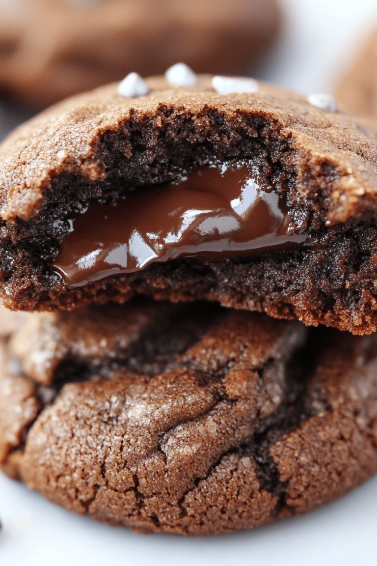 Chewy Chocolate Gingerbread Cookies