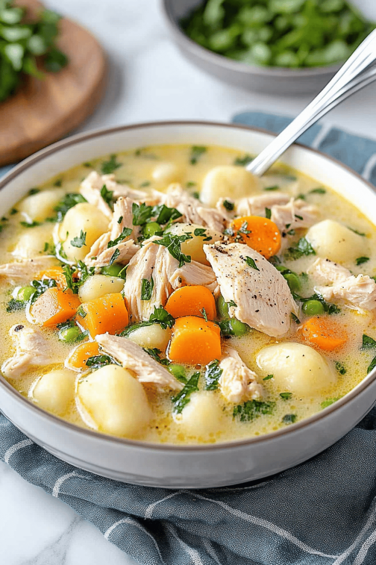Chicken Gnocchi Soup Recipe