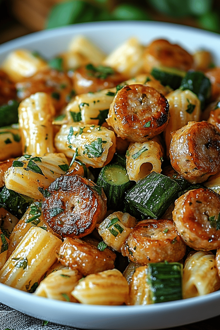 Chicken Sausage Pasta Recipe