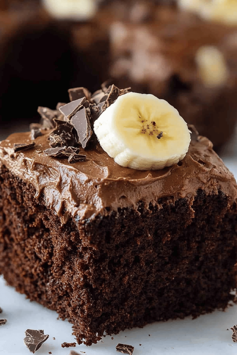 Chocolate Banana Cake