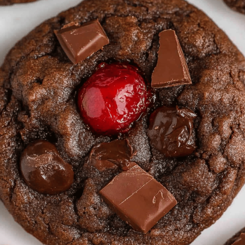 Chocolate Cherry Cookies