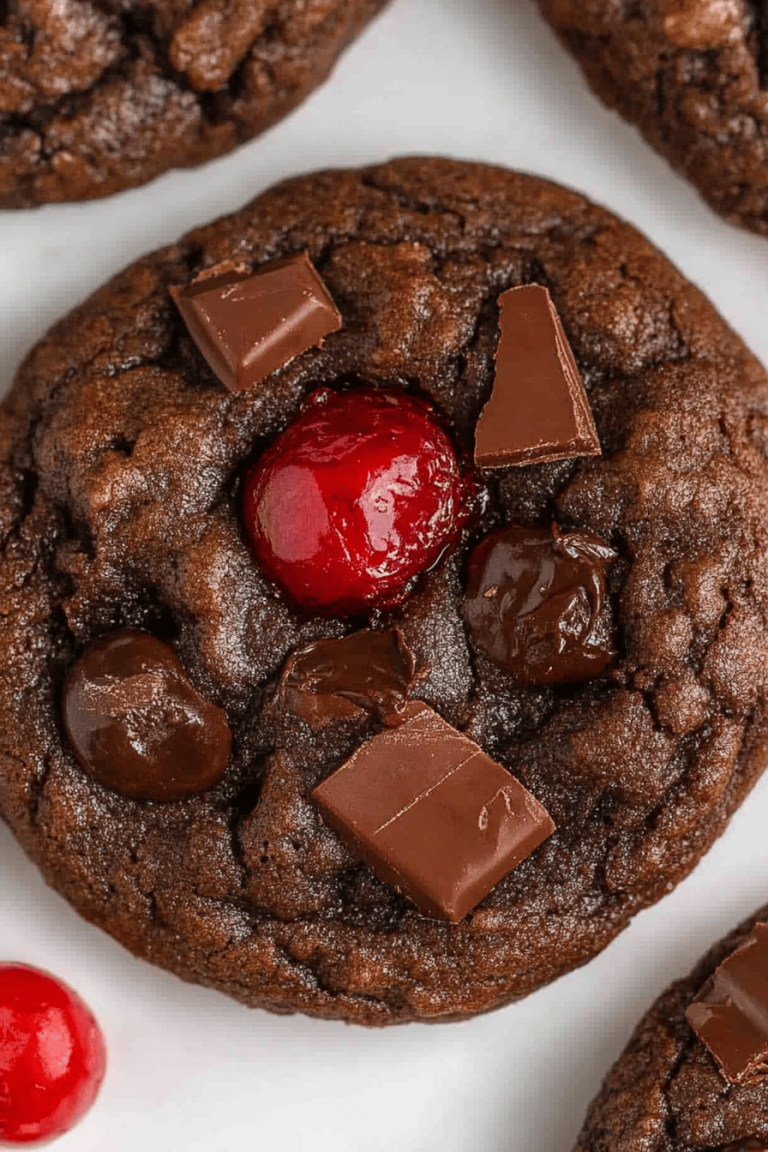 Chocolate Cherry Cookies