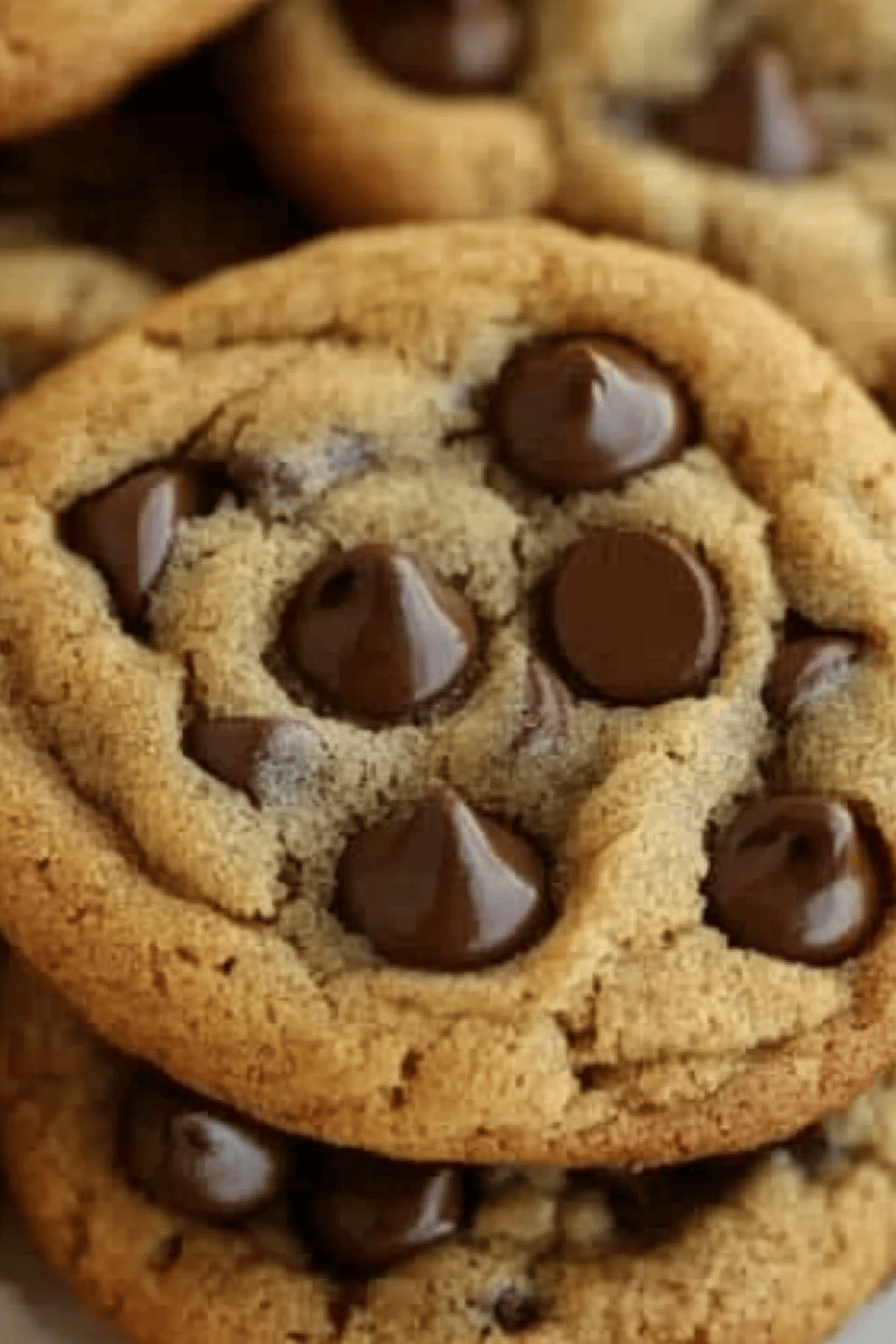 Chocolate Chip Cookies Recipe final dish beautifully presented and ready to serve