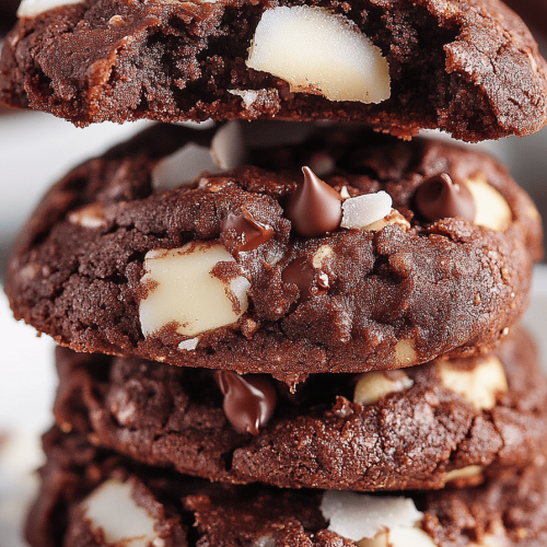 Chocolate Coconut Cookies