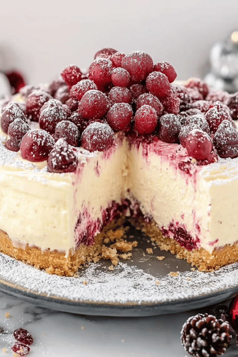Christmas Cheesecake Recipe