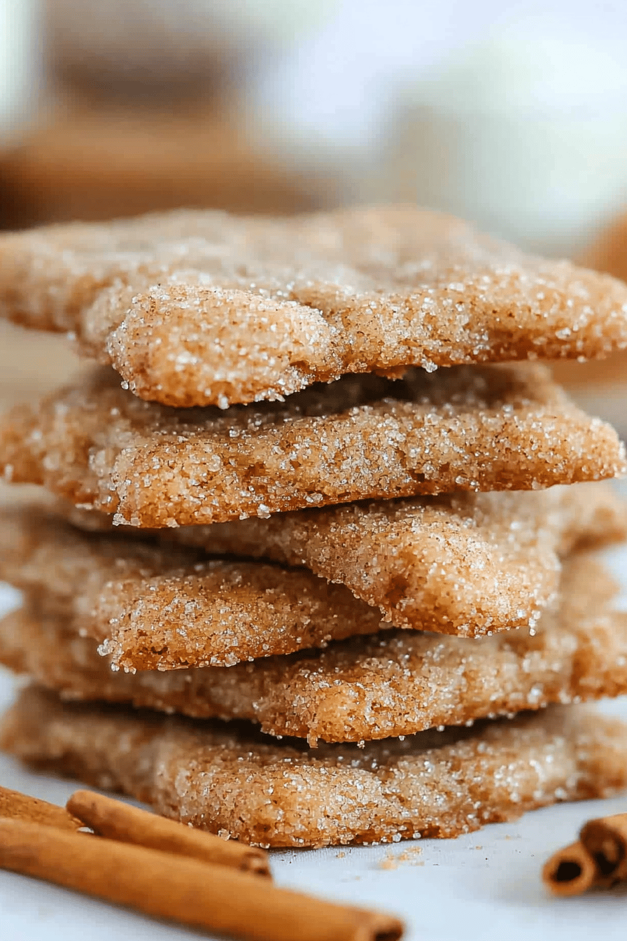 Cinnamon Cookies Recipe ingredients organized and measured on kitchen counter