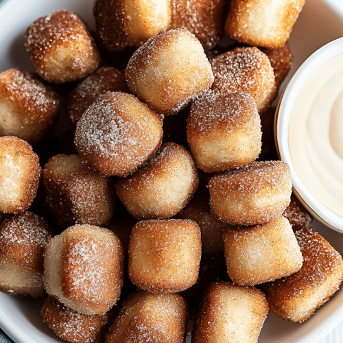 Cinnamon Sugar Pretzel Bites