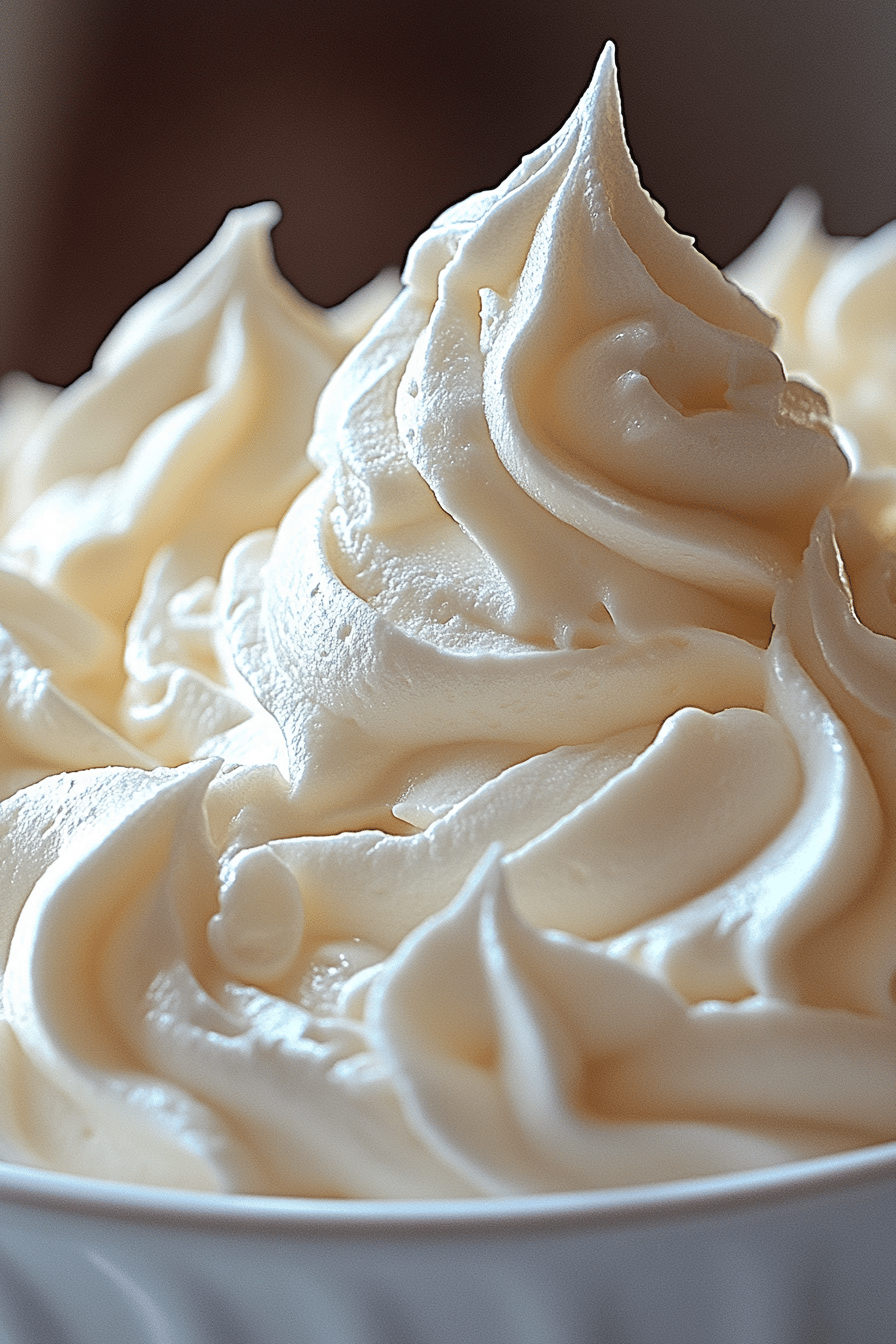 Cool Whip Pudding Frosting final dish beautifully presented and ready to serve