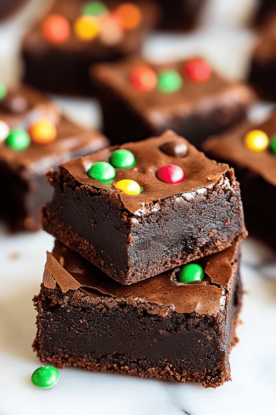 Cosmic Brownies Recipe final dish beautifully presented and ready to serve