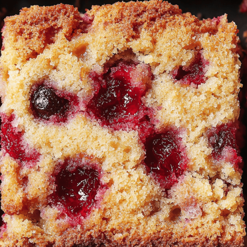 Cranberry Orange Coffee Cake