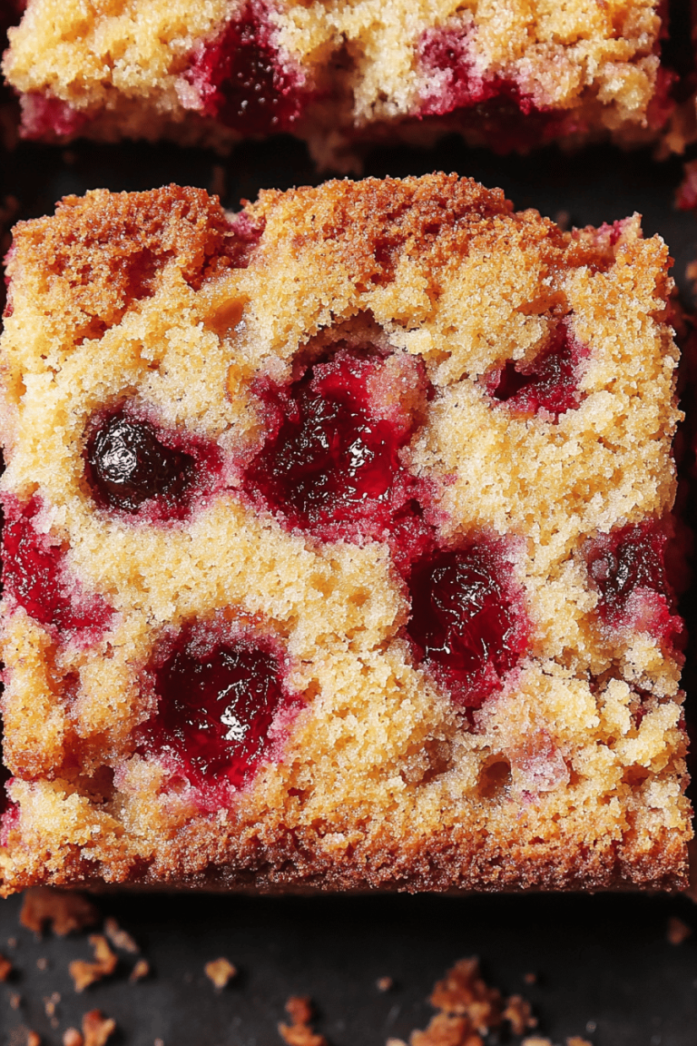Cranberry Orange Coffee Cake