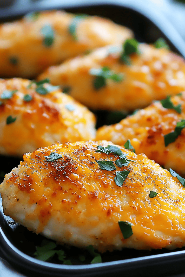 Crispy Cheddar Chicken