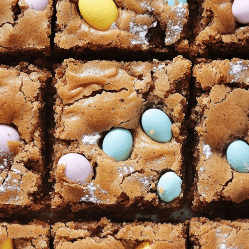 Easter Blondies Recipe