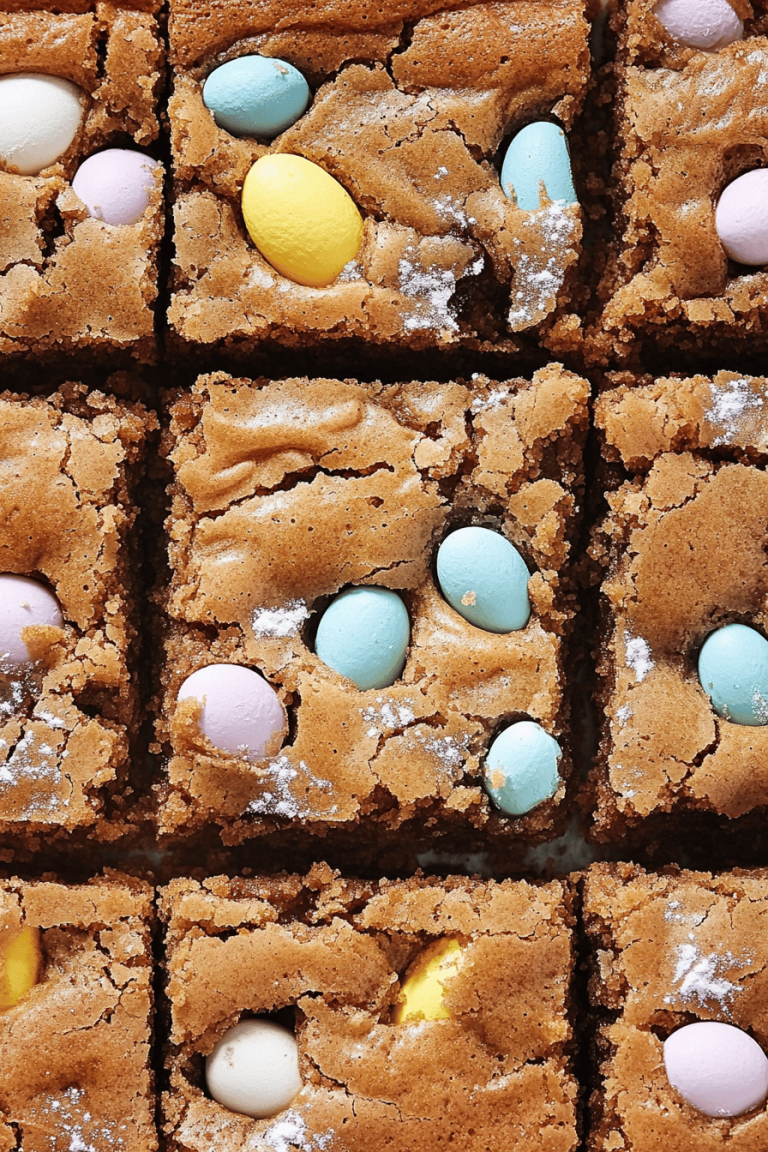 Easter Blondies Recipe