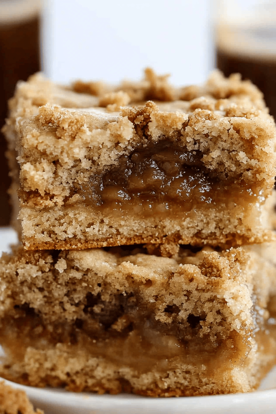 Espresso Crumb Cake Recipe ingredients organized and measured on kitchen counter