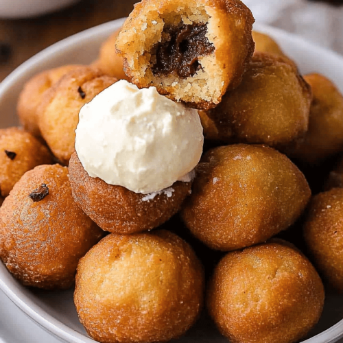 Fried Cookie Dough Bites
