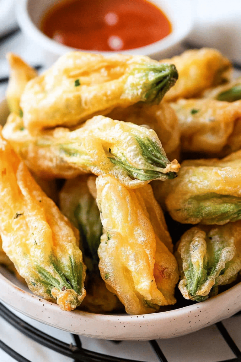 Fried Squash Blossoms