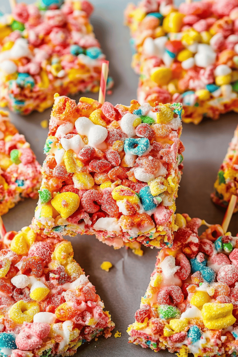 Fruity Pebbles Treats