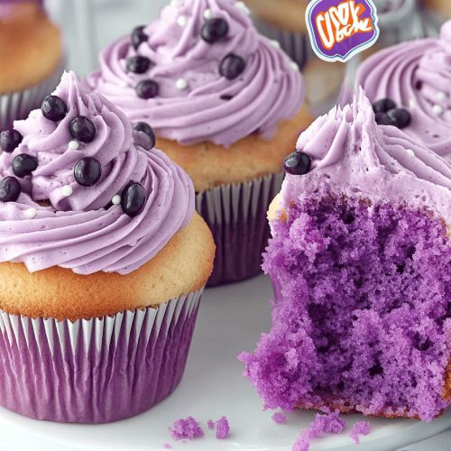Grape Soda Cupcakes