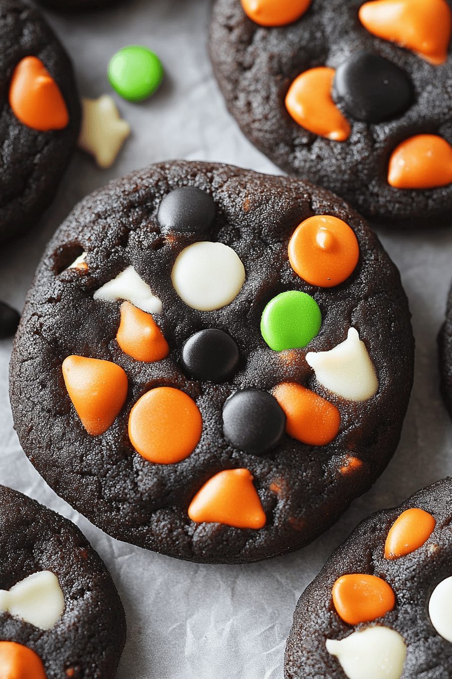 Halloween Cookies Recipes final dish beautifully presented and ready to serve