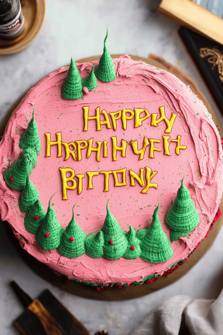 Harry Potter Birthday Cake