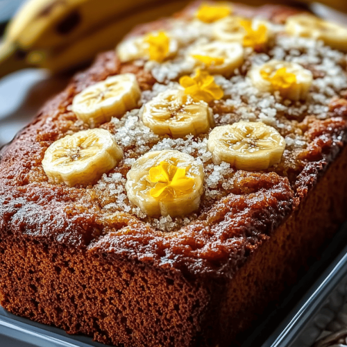 Hawaiian Banana Bread