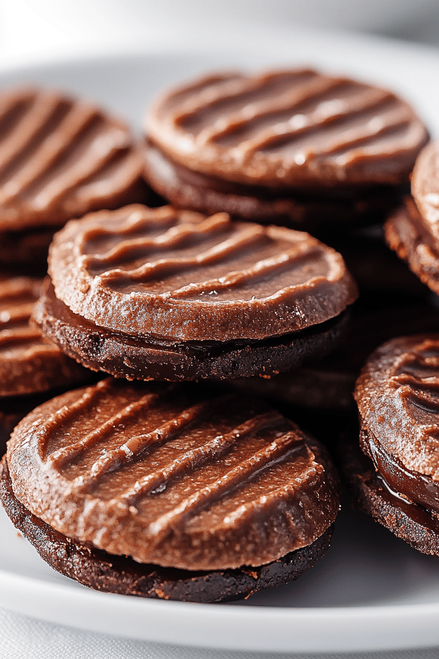 Homemade Fudge Rounds