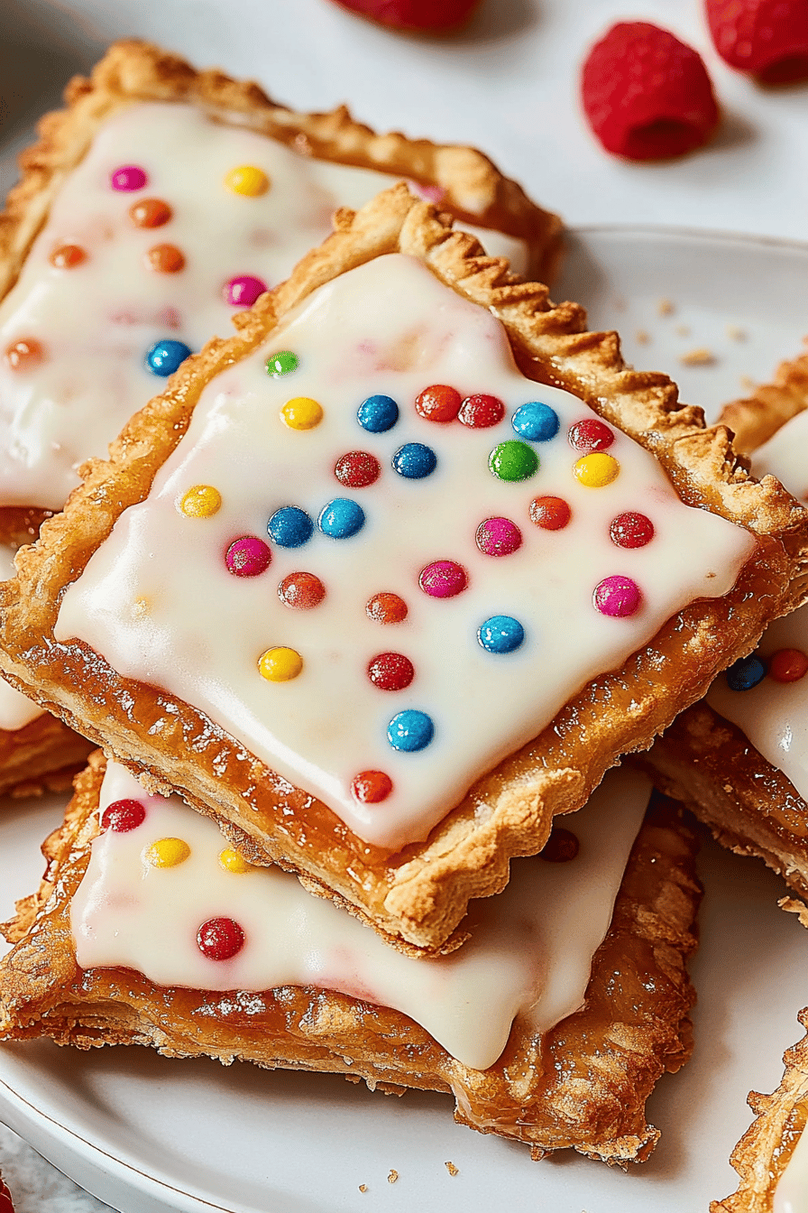 Homemade Pop Tarts ingredients organized and measured on kitchen counter