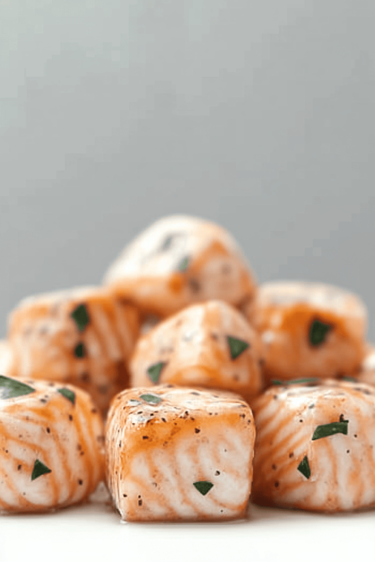 Honey Garlic Salmon Bites