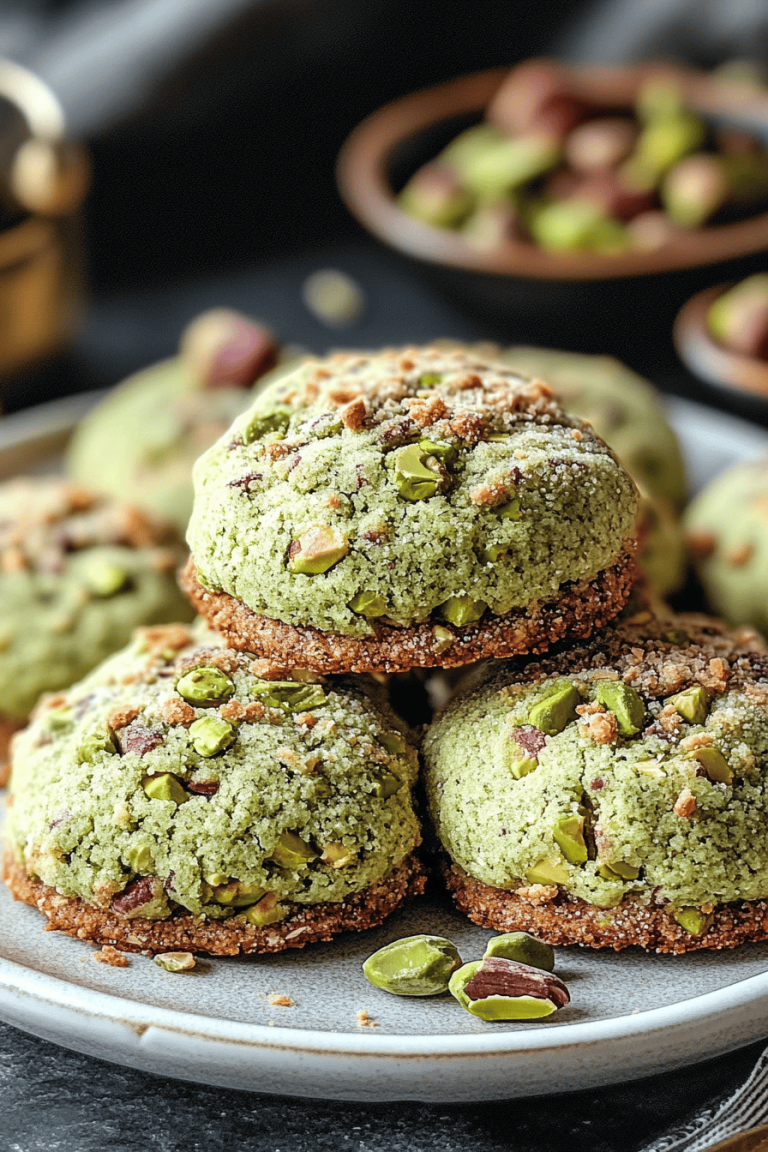 Italian Pistachio Cookies