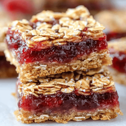 Jam-Filled Oatmeal Bars