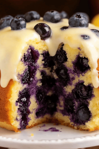 Lemon Blueberry Bundt Cake