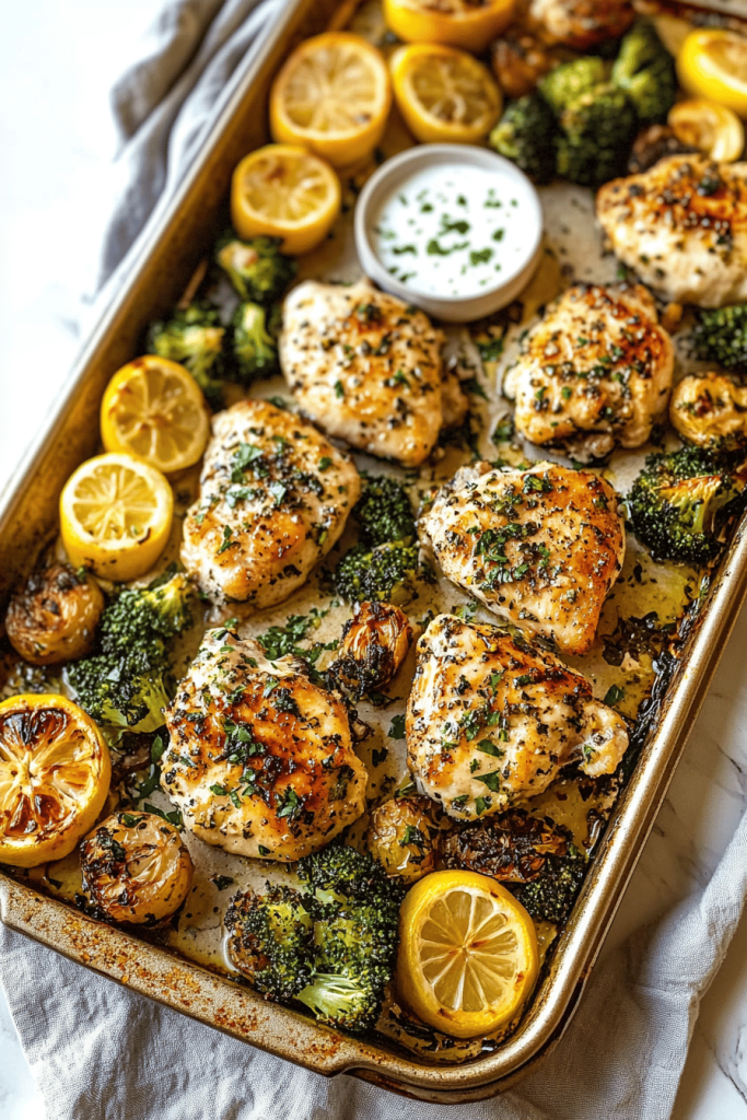 Lemon Garlic Chicken Recipe