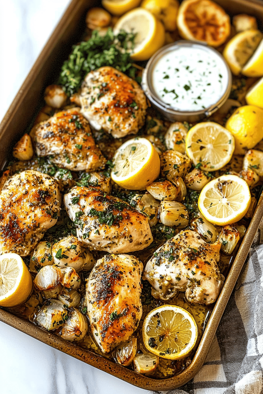 Lemon Garlic Chicken Recipe slice on plate showing perfect texture and swirl pattern
