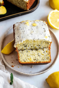 Lemon Poppy Seed Zucchini Bread