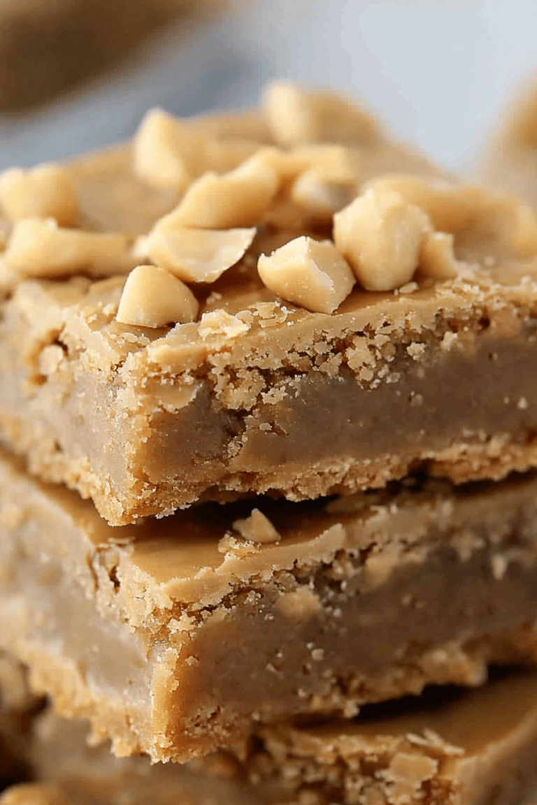Maple Peanut Butter Bars