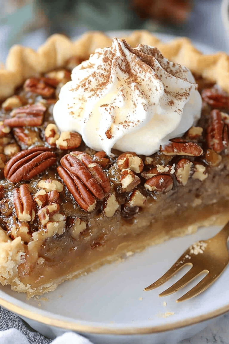 Maple Pecan Pie Recipe