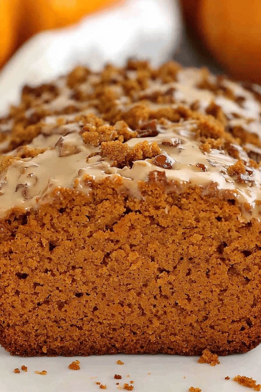 Maple Pumpkin Bread final dish beautifully presented and ready to serve
