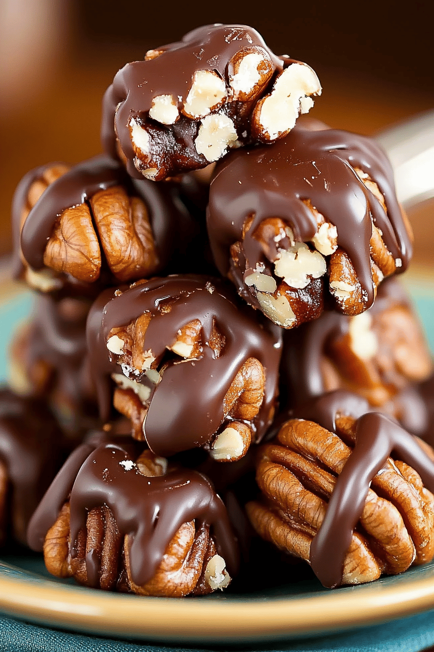 New Orleans Pecan Clusters ingredients organized and measured on kitchen counter