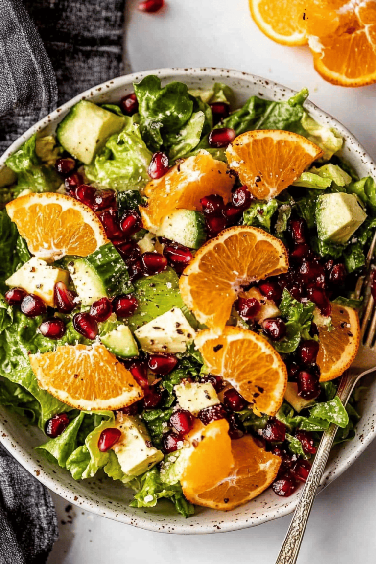Orange Pomegranate Salad