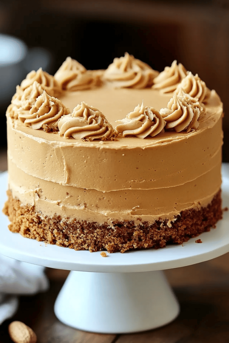 Peanut Butter Cake Recipe