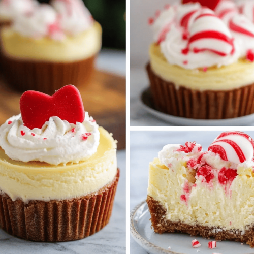 Peppermint Cheesecakes