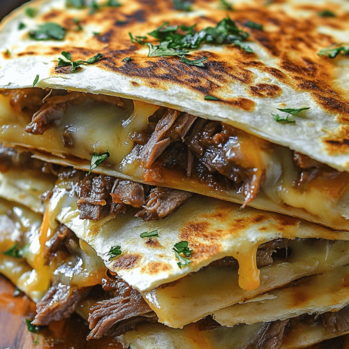 Philly Cheese Steak Quesadillas